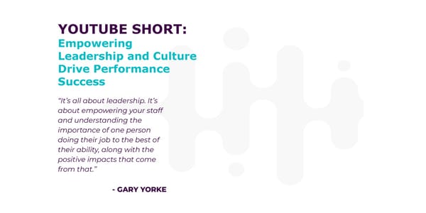 Gary Yorke - "How to Align 69 Different Internal Entities to Achieve Great Customer Success" - Page 15