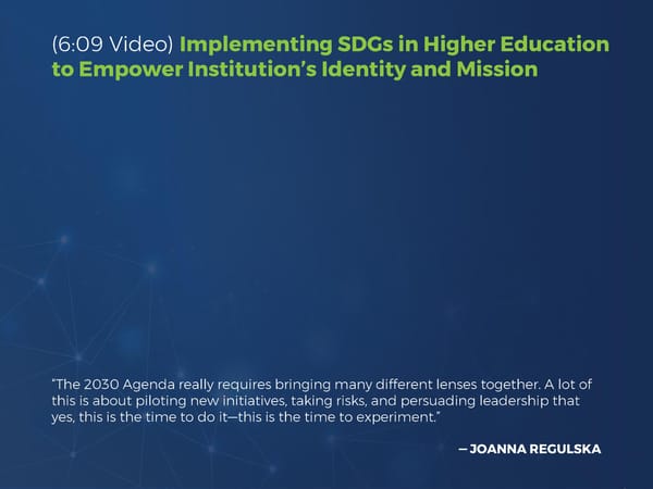 Joanna Regulska and Jolynn Shoemaker - "SIO’s Blind Spot: Using SDGs as a Framework for Internationalization Success" - Page 10