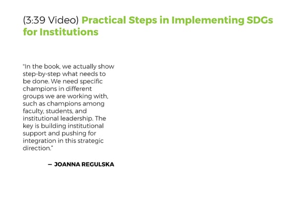 Joanna Regulska and Jolynn Shoemaker - "SIO’s Blind Spot: Using SDGs as a Framework for Internationalization Success" - Page 12