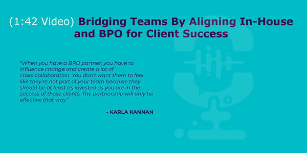 Karla Kannan - "How to Overcome the Challenge of Cultural Differences with Your BPO Partners" - Page 8