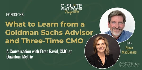 What to Learn from a Goldman Sachs Advisor and Three-Time CMO - Page 1