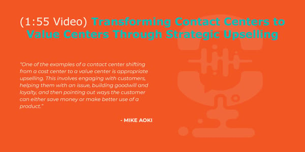 Mike Aoki - "How to Rebalance Your Contact Center for Success" - Page 14