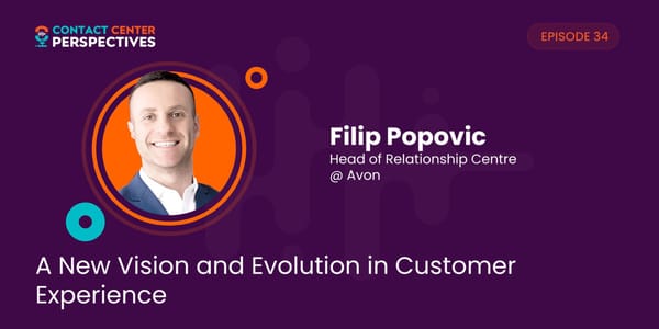 Filip Popovic - "A New Vision and Evolution in Customer Experience" - Page 1