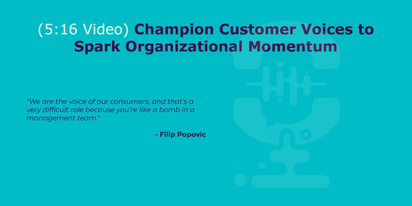 Filip Popovic - "A New Vision and Evolution in Customer Experience" - Page 8