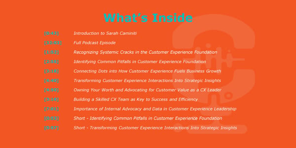 Sarah Caminiti - "What Are the Systemic Cracks in Our CX Foundation?" - Page 2