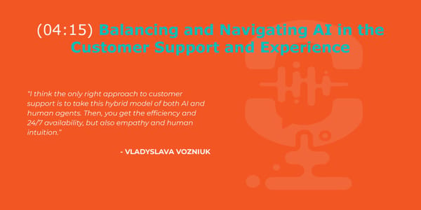 Vladyslava Vozniuk - "Contact Center Agents' Perspective on AI" - Page 6