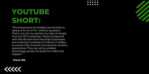 Dave Idle - "Embracing Wireless First: The Future of Network Infrastructure" - Page 14