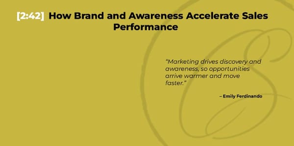 CMOs: Stop Selling Yourself Short on What Really Drives Growth - Page 9
