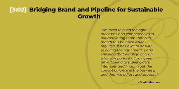 Orchestrating Growth: Mastering the CMO  Balancing Act - Page 9