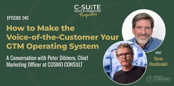 How to Make the Voice-of-the-Customer Your GTM Operating System - Page 1