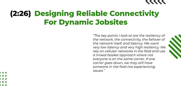 The Digital Jobsite: The Wireless Backbone of Modern Construction - Page 13