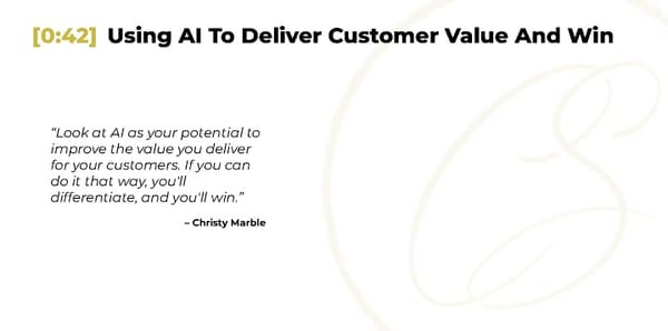 Why AI Enables a Redefinition of Customer Value - Page 12